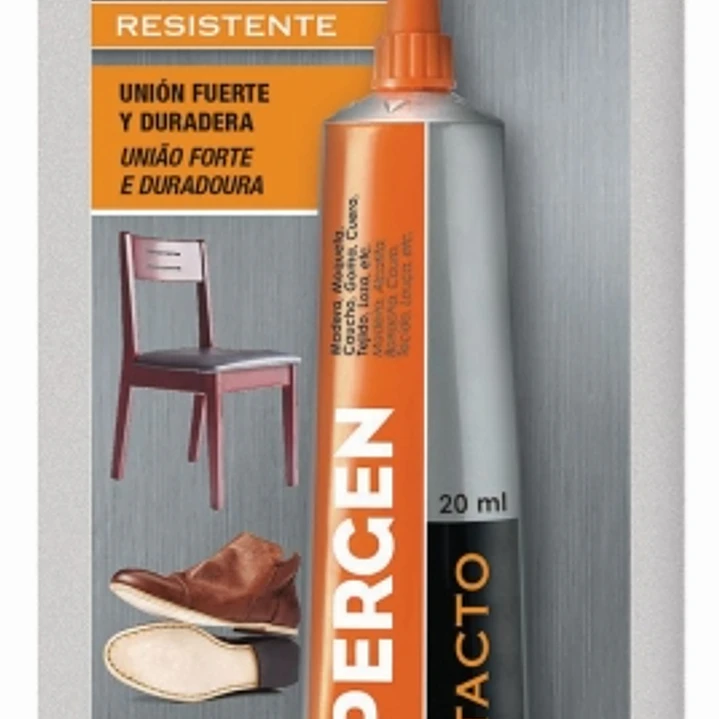 Supergen Contacto Pegamento 20ml - Secado Rapido - No Contiene Tolueno - Color Amarillo 1