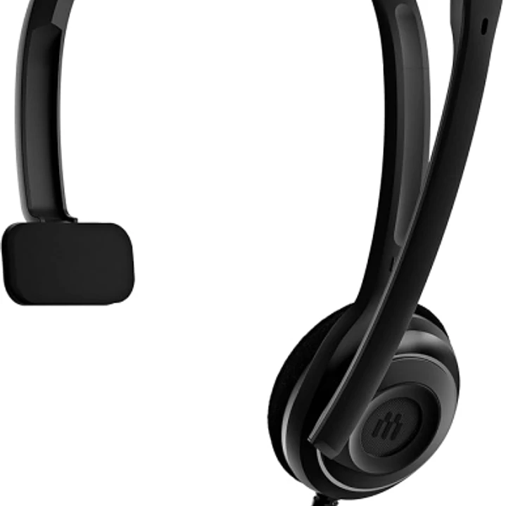 Epos PC 7 USB Auricular Monoaural con Microfono - Cable de 2m - Color Negro 1