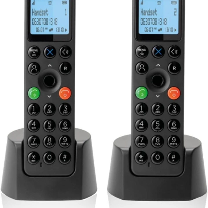 Motorola DOT202 Telefono Inalambrico Dect + 1 Supletorio - Bloqueo Llamadas - Agenda 100 contactos - Color Negro 1