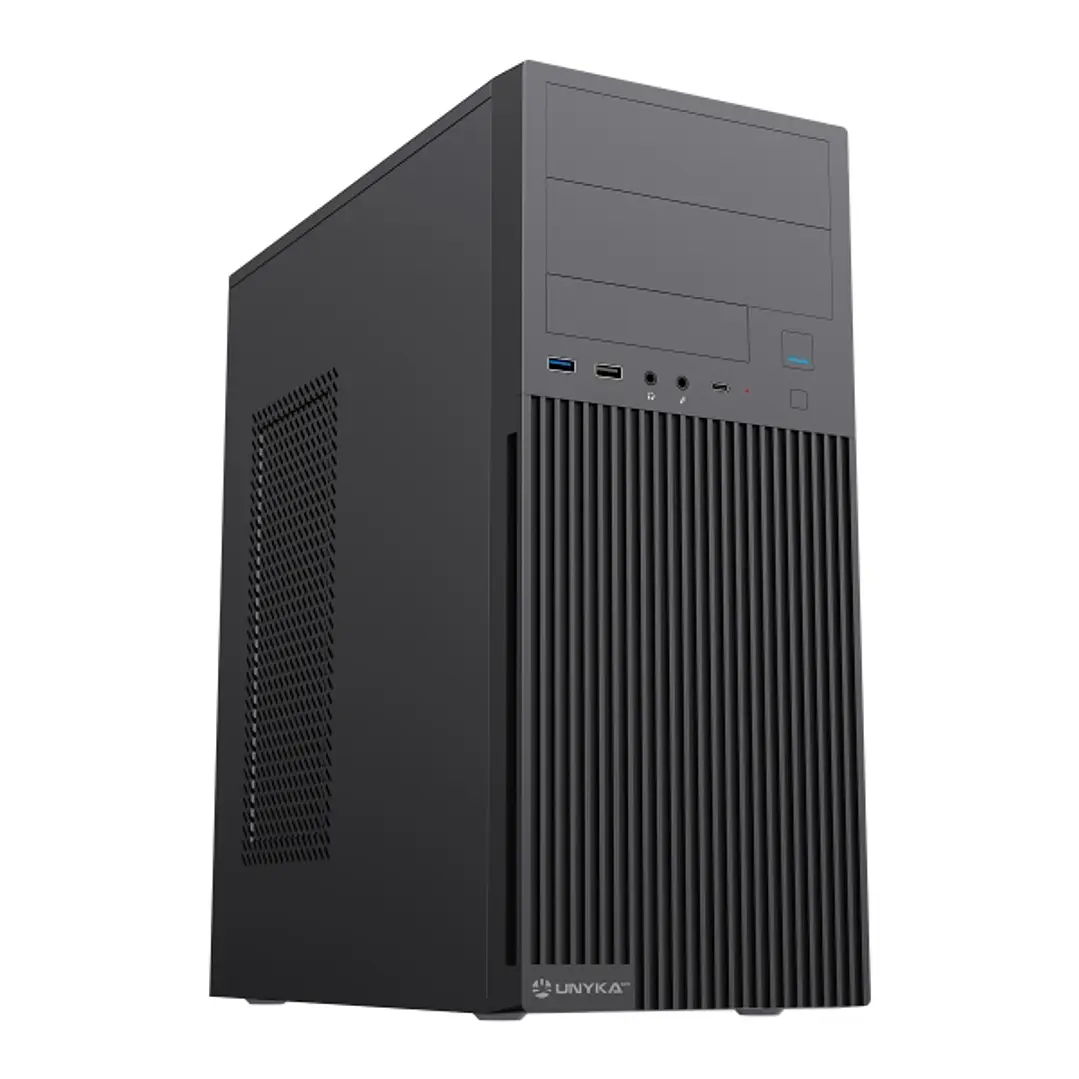 Unykach Aero C360 Caja ATX - Fuente de Alimentacion 500W Incluida - Soporte para 5,25