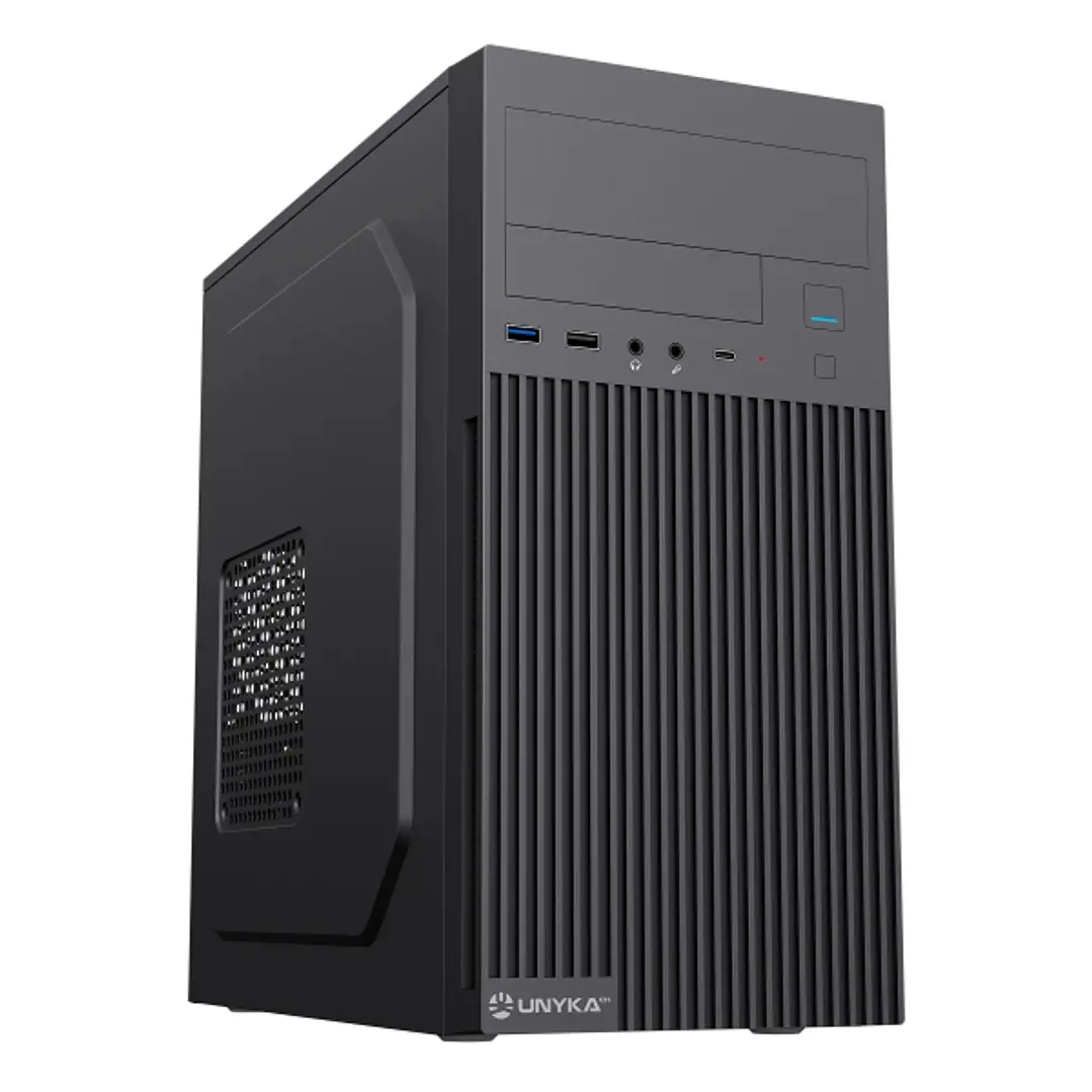 Unykach Aero C260 Caja MicroATX - Fuente de Alimentacion 500W Incluida - Soporte para 5,25