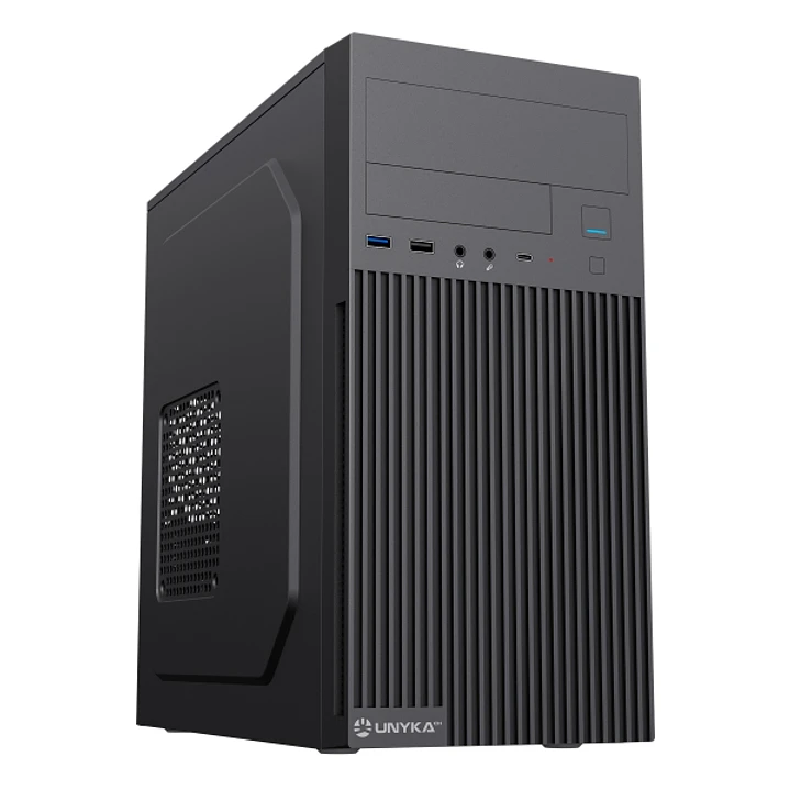 Unykach Aero C260 Caja MicroATX - Fuente de Alimentacion 500W Incluida - Soporte para 5,25