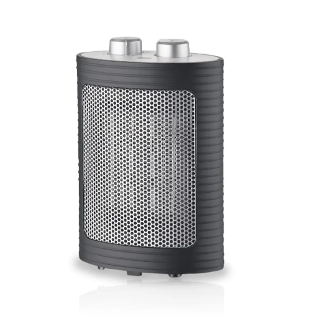 Daewoo DW9510 Calefactor Ceramico 1500W - Tecnologia PTC - 2 Niveles de Potencia - Termostato Regulable 1