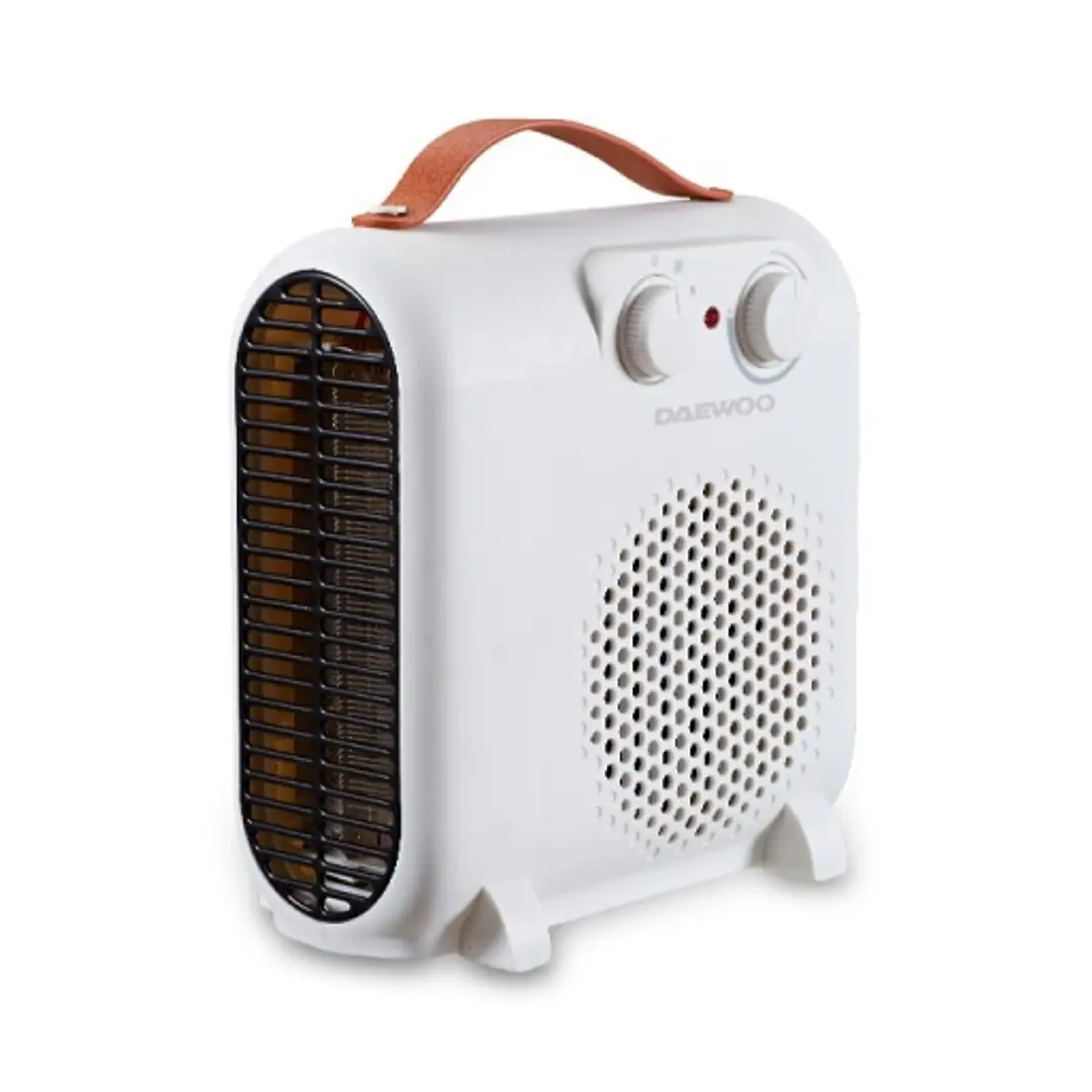 Daewoo DW9515 Calefactor de Aire 2000W - Vertical y Horizontal - 2 Niveles de Potencia - Termostato Regulable - Funcion Ventilador 1