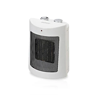 Daewoo DW9513 Calefactor Ceramico 1800W - Tecnologia PTC - 2 Niveles de Potencia - Termostato Regulable