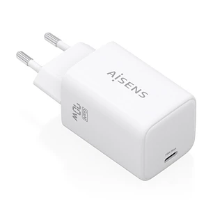 Aisens Cargador GAN 70W - 1x USB-C PD3.2 QC4.0 - Color Blanco
