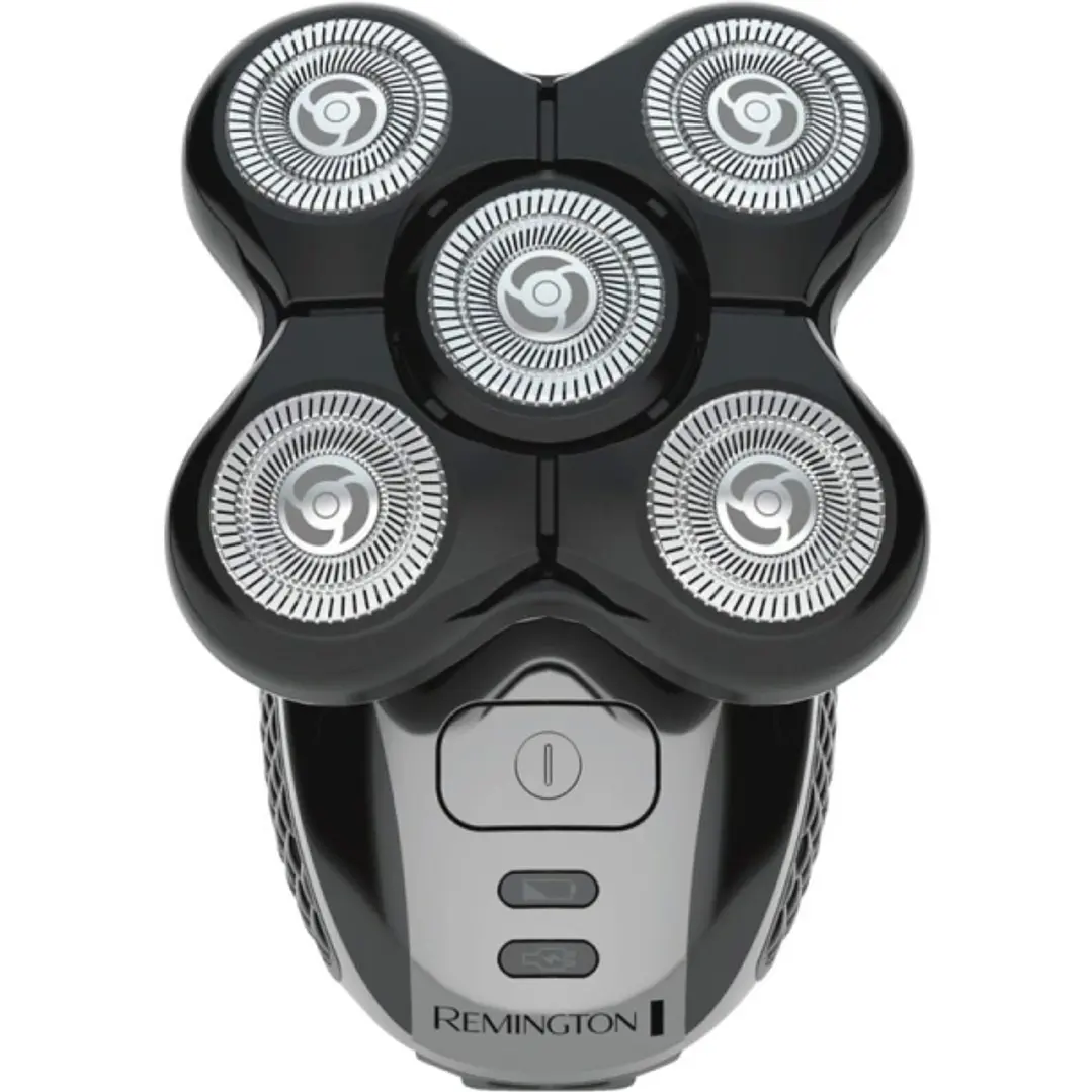 Remington Ultimate Series RX5 Afeitadora para Cabeza - 5 Cabezales Rotativos - Bateria Recargable - Color Negro 1