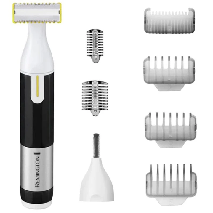 Remington Omniblade Perfilador Multifuncion Barba y Cuerpo - Cuchilla Alta Precision - Bateria Recargable - Apto para Ducha 1