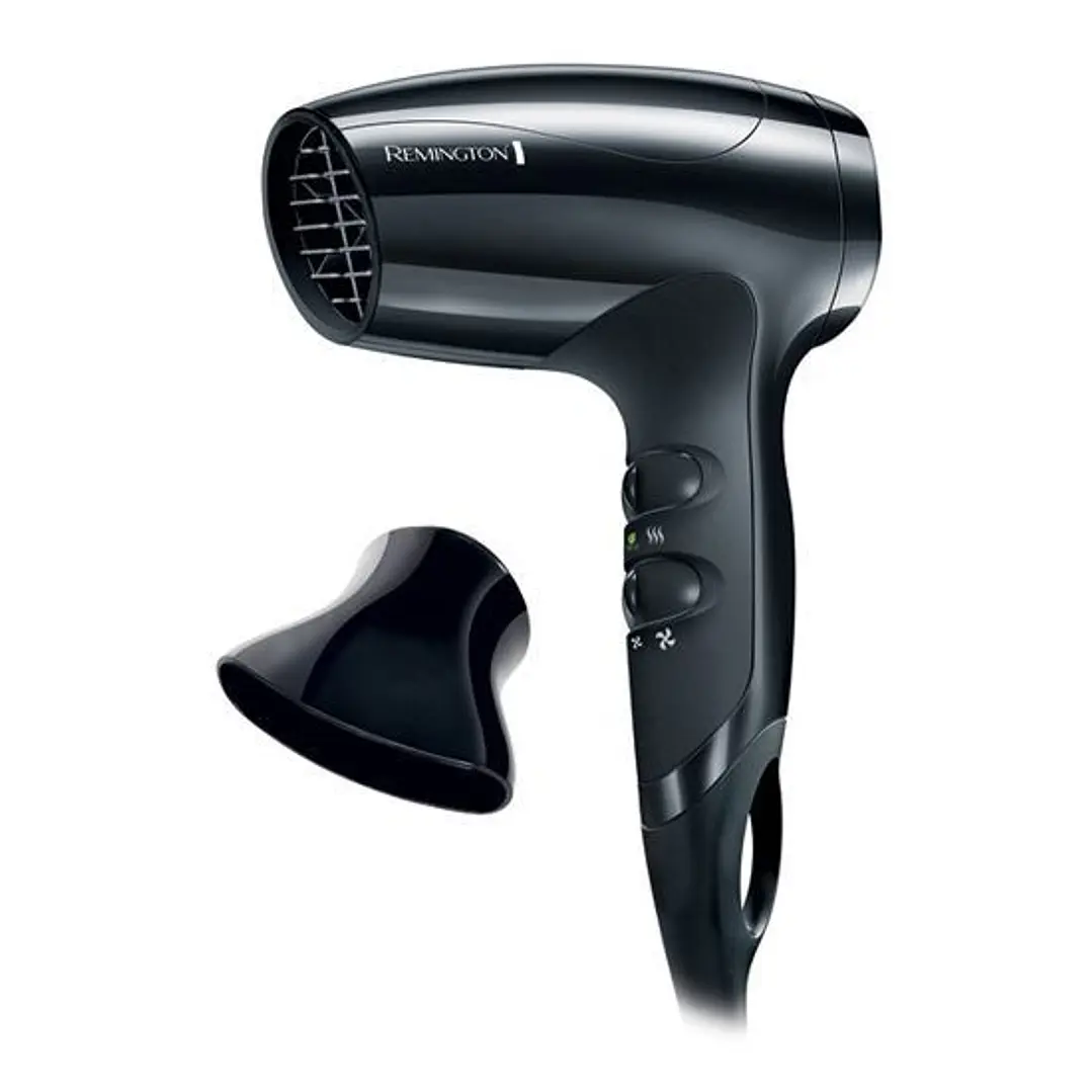 Remington Compact 1800 Secador de Viaje 1800W - Ligero y Manejable - Modo ECO - 3 Temperaturas 2 Velocidades 1