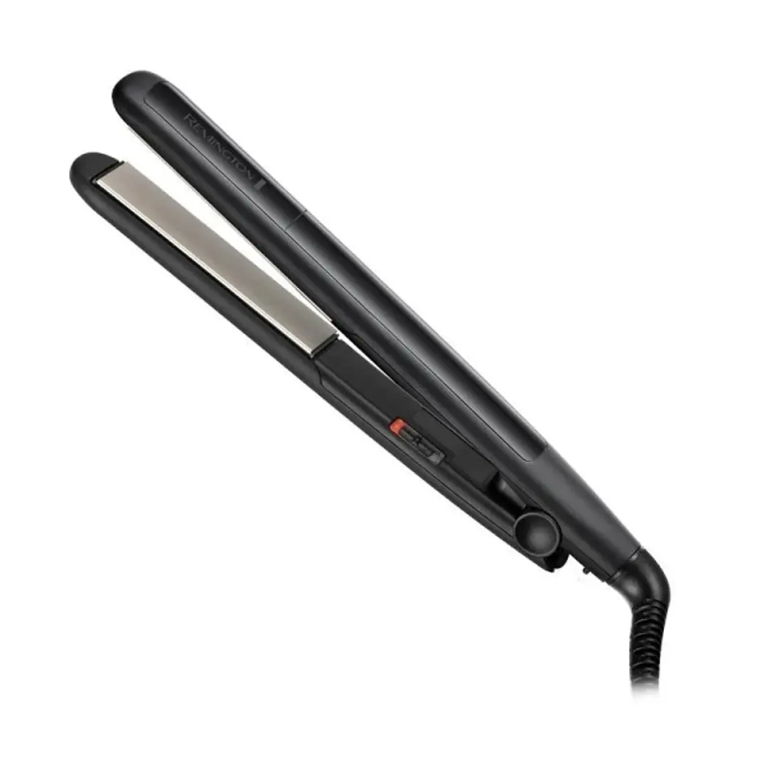 Remington Ceramic Straight Slim Plancha de Pelo - Ceramica - Hasta 215º - Indicador Luminoso - Color Negro 1