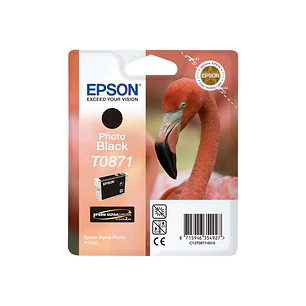 Epson T0871 Negro Photo Cartucho de Tinta Original - C13T08714010