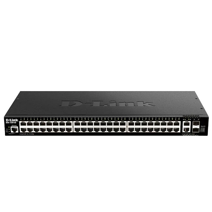 D-Link DGS-1520-52/E Switch 48xGbE 2x10GbE 2xSFP+ 1