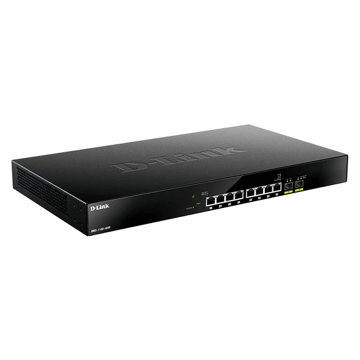D-Link DMS-1100-10TP Switch 8x2.5GbE PoE 2xSFP+ 2