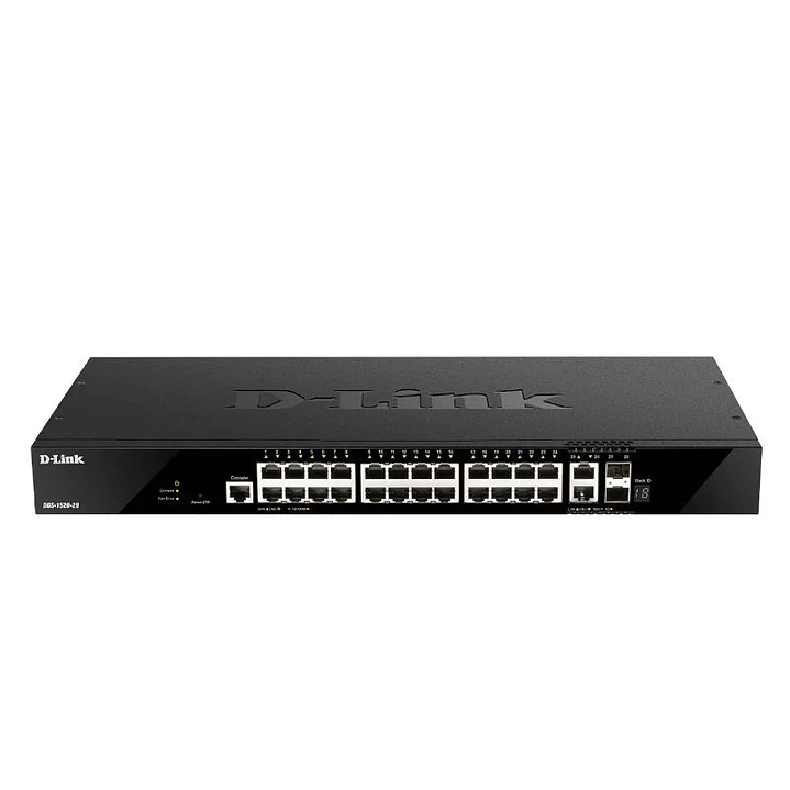 D-Link DGS-1520-28/E Switch 24xGbE 2x10GbE 2xSFP+ 1