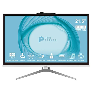 MSI Pro AP222T-435EU G7400 4GB 128 W11P 22