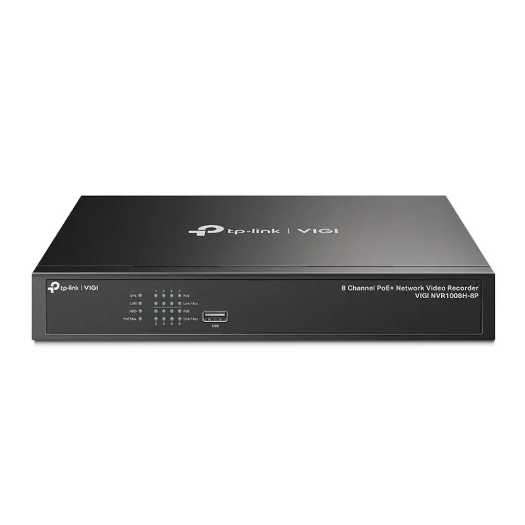 VIGI NVR1008H-8P Grabador IP Rack 01 HDD 08 C 1