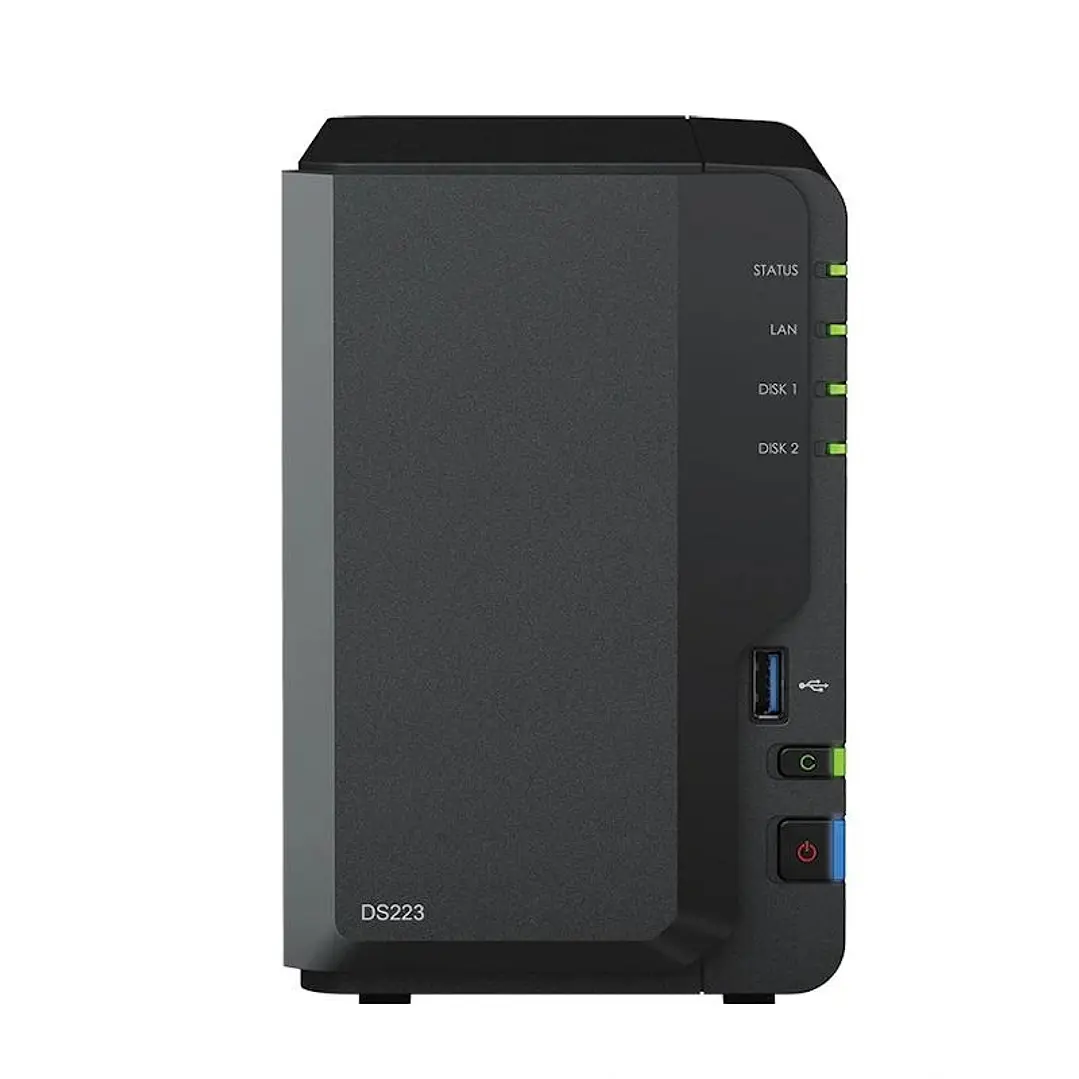 Synology DS223 NAS 2Bay DiskStation 1xGbE 1