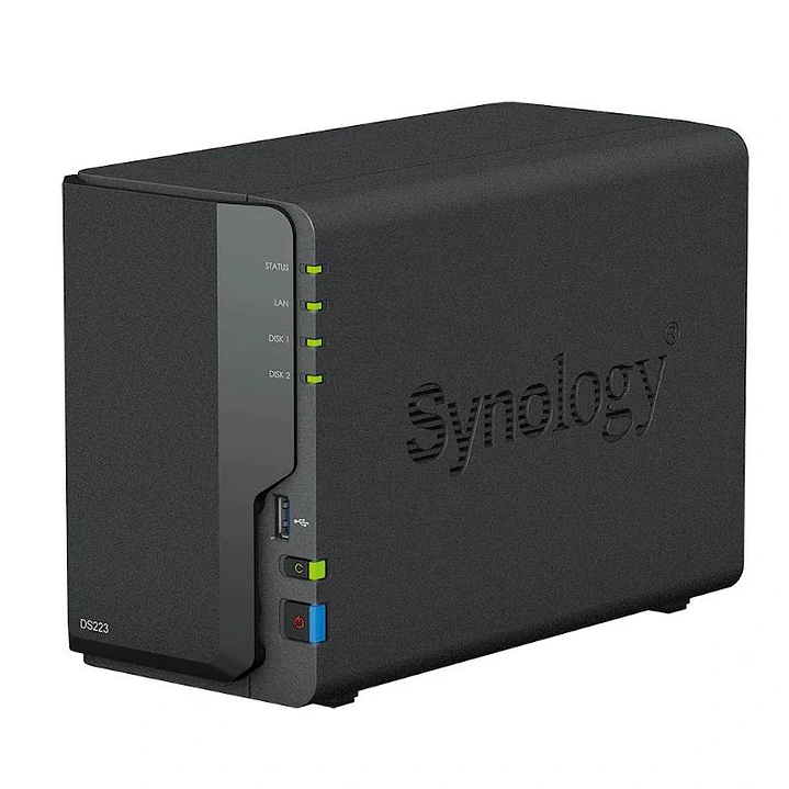 Synology DS223 NAS 2Bay DiskStation 1xGbE 4