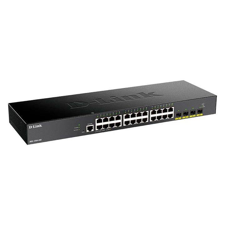 D-Link DGS-1250-28X/E Switch 24xGB+4x10G SFP+ 2