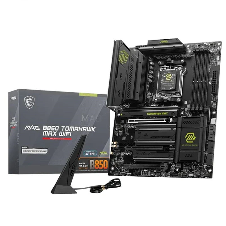 MSI Placa Base MAG B850 TOMAHAWK MAX WIFI DDR5 ATX 1