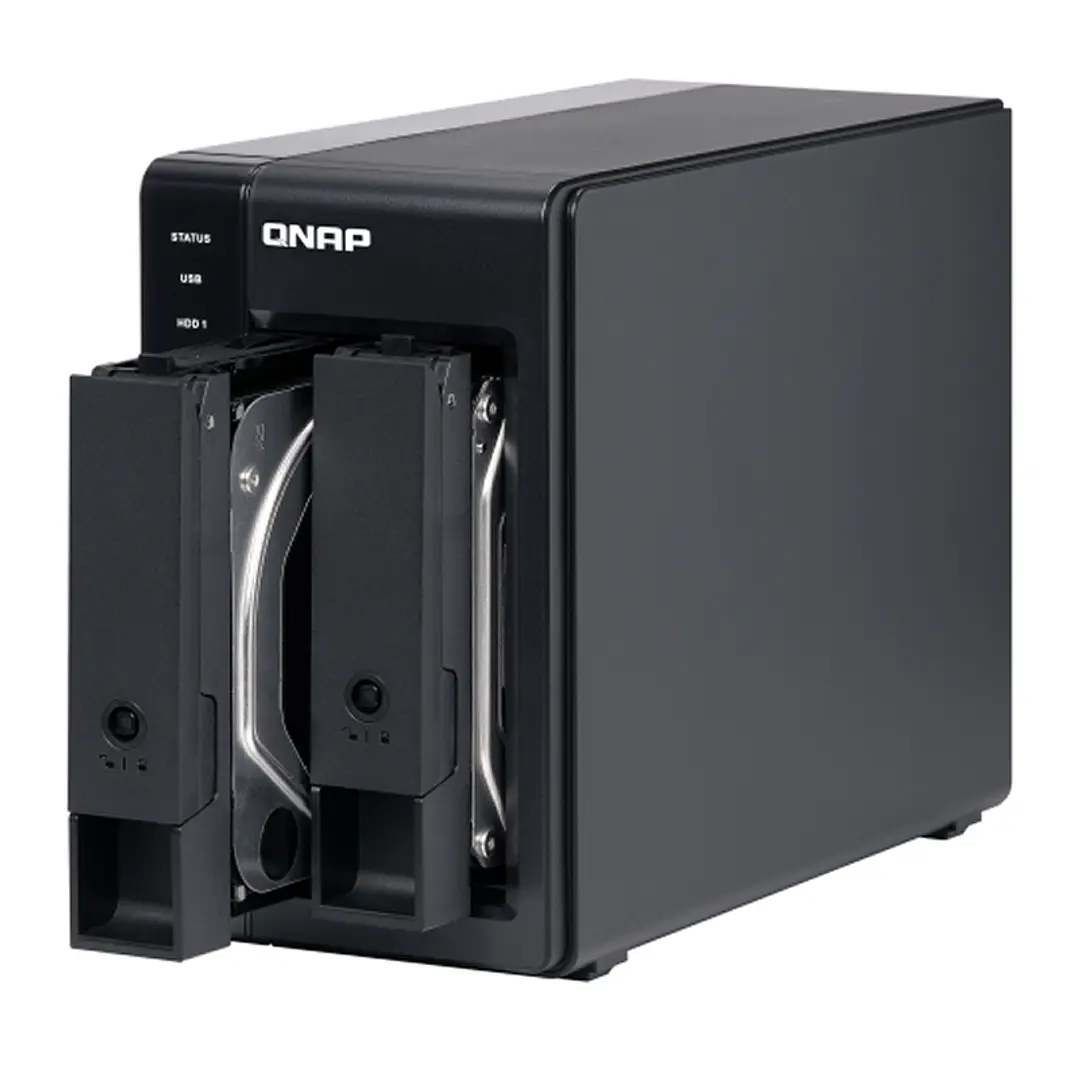 QNAP TR-002 Raid Expansion 2XHDD-Bay 1xUSB-C 3.2 3