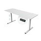 MARS GAMING MGD-ERGOPRO160 160X60cm Ergo Blanco - vignette 3