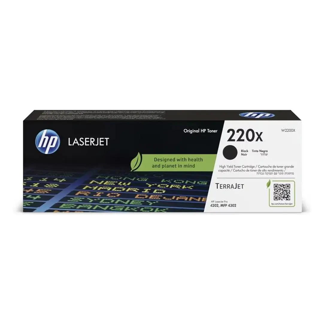 HP Tóner 2200X Negro 1