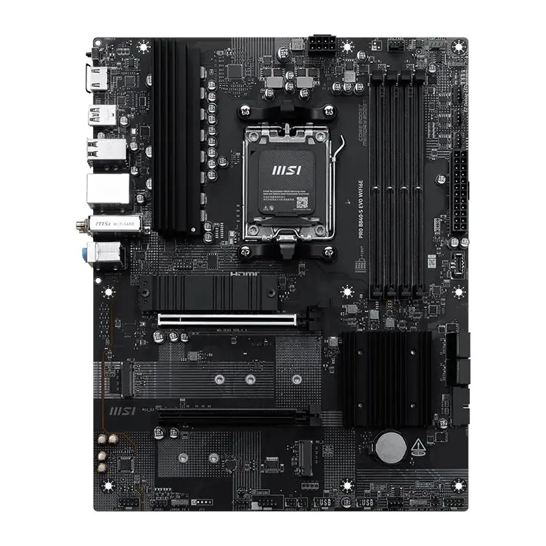 MSI Placa Base PRO B840-S EVO WIFI6E DDR5 mATX 2