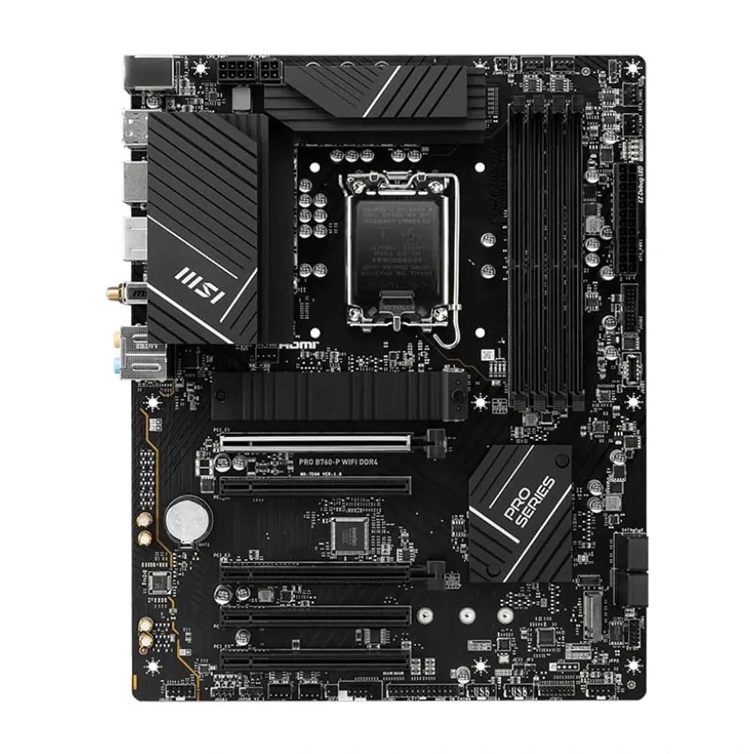 MSI Placa Base PRO B760-P WIFI DDR4 ATX LGA1700 4