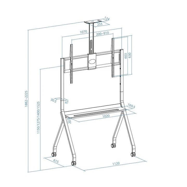 Tooq FS20208M-B Soporte suelo iSTAR 55