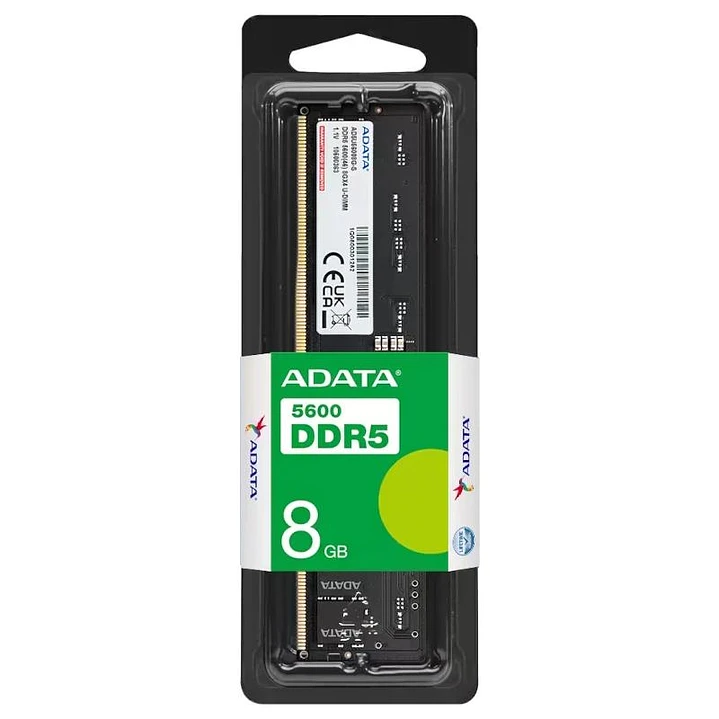 ADATA RAM AD5U56008G-S DIMM 8GB 5600Mhz DDR5 1