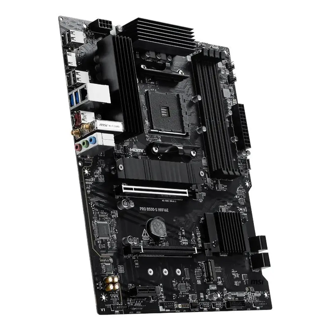 MSI Placa Base PRO B550-S WIFI6E DDR4 AM4 3