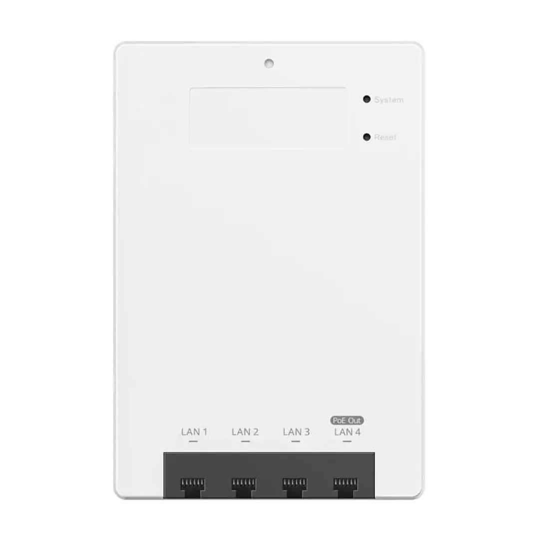 Reyee RG-RAP62-Wall AP AX3000 WiFi6 MIMO 2x2 4xGbE 3