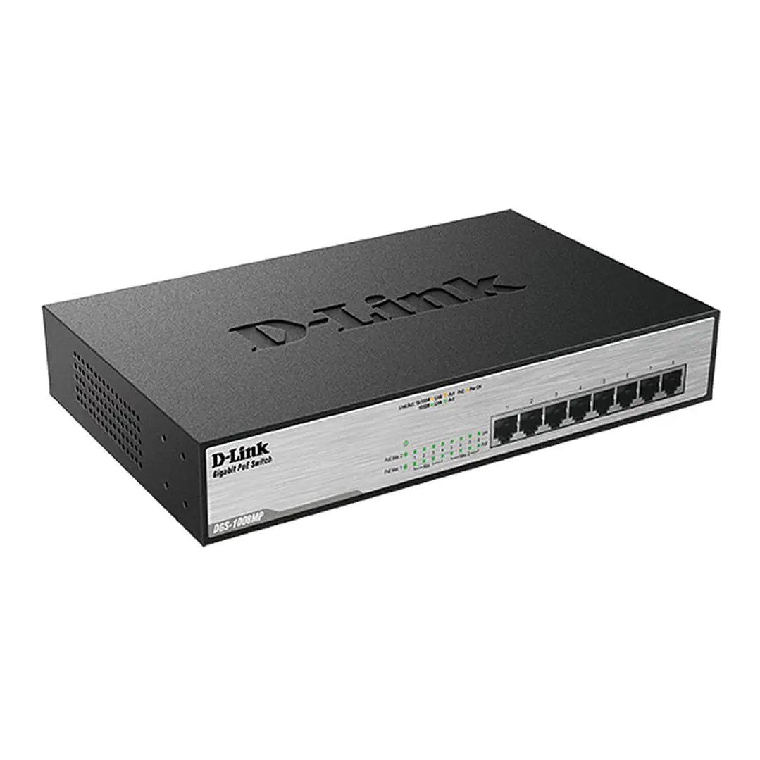 D-Link DGS-1008MP Switch 8xGB PoE 3