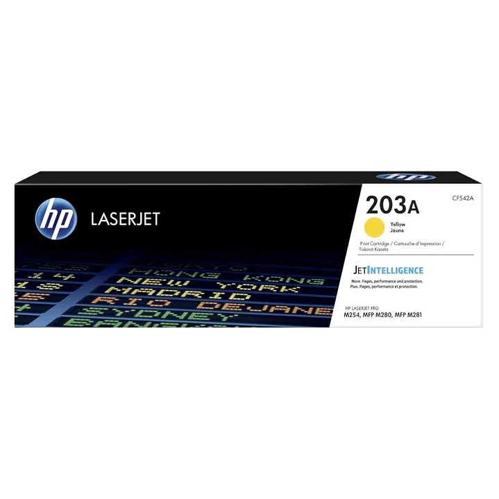 HP Tóner 203X XL Amarillo 1