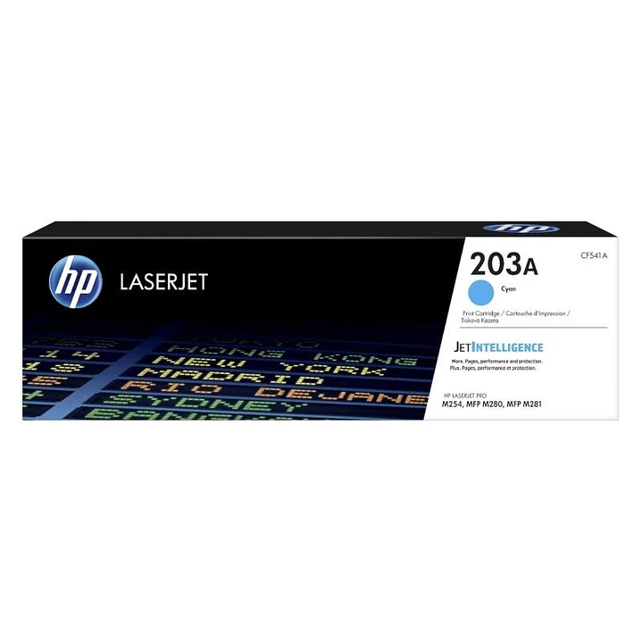HP Tóner 203X XL Cian 1