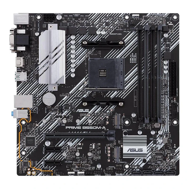 ASUS Placa Base PRIME B550M-A/CSM  mATX AM4 4