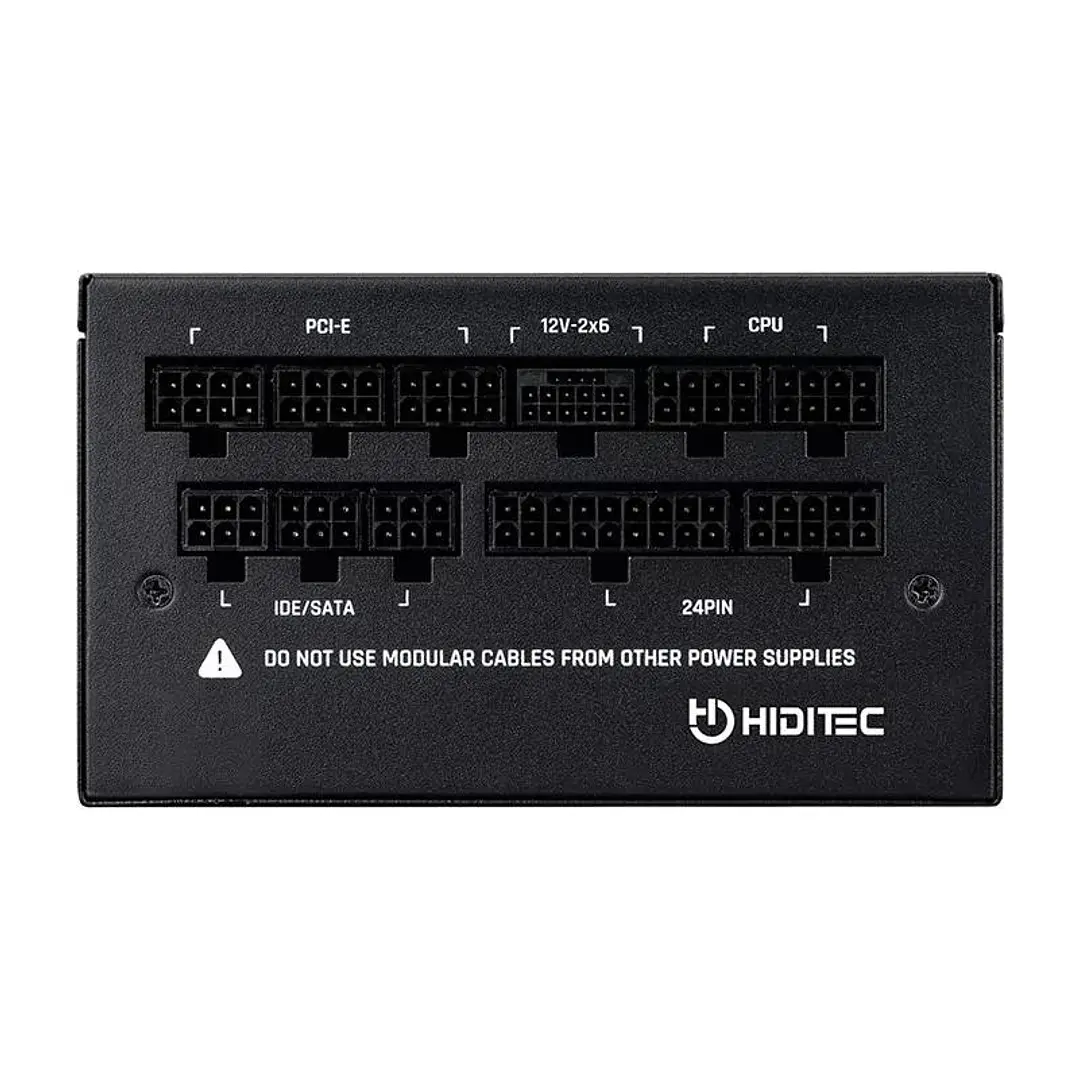 Hiditec Fuente GDX750 V3 80PLUS Gold Atx 3.1 PCIe 4