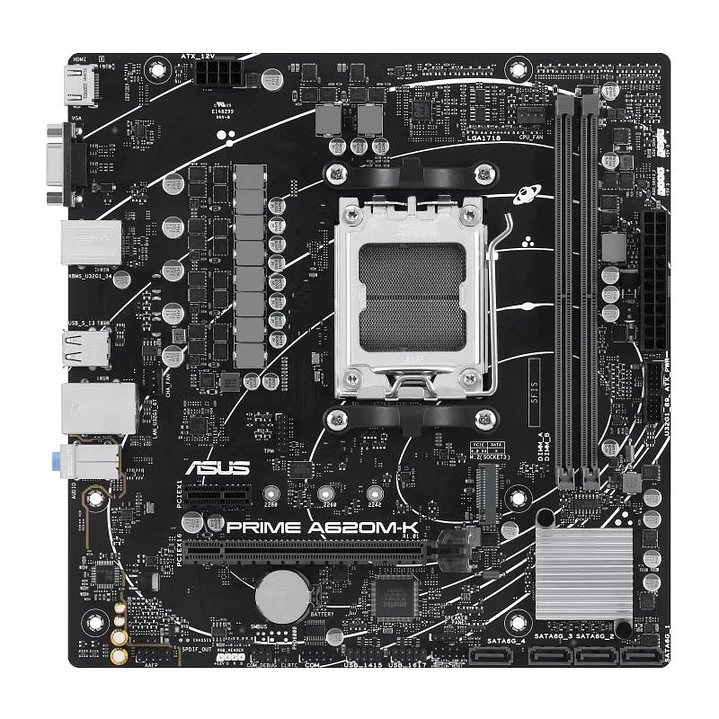 ASUS Placa Base PRIME A620M-K mATX AM5 2