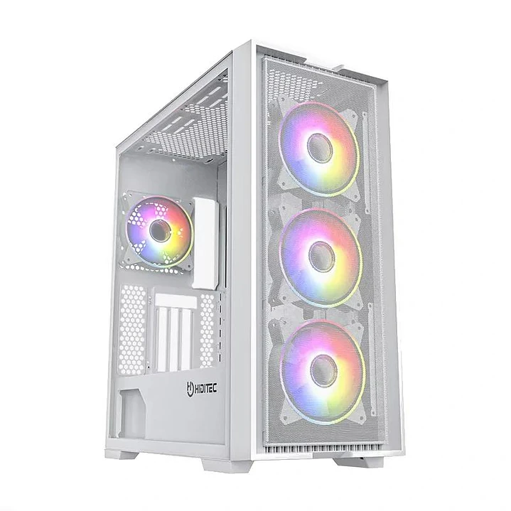 Hiditec Caja E-ATX H2 AIR ARGB White 1