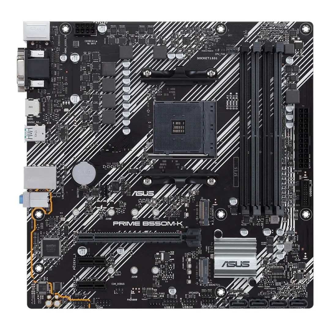 ASUS Placa Base PRIME B550M-K mATX AM4 4