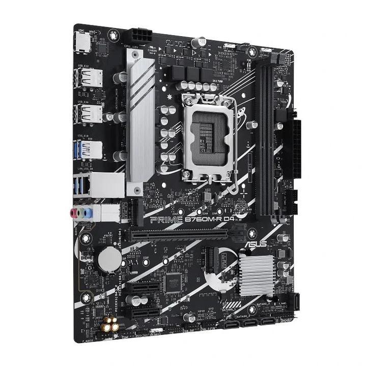 ASUS Placa Base PRIME B760M-R D4 mATX 1700 3