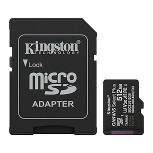 Kingston SDCS3/512GB microSDXC Gen3 150MB/s A1