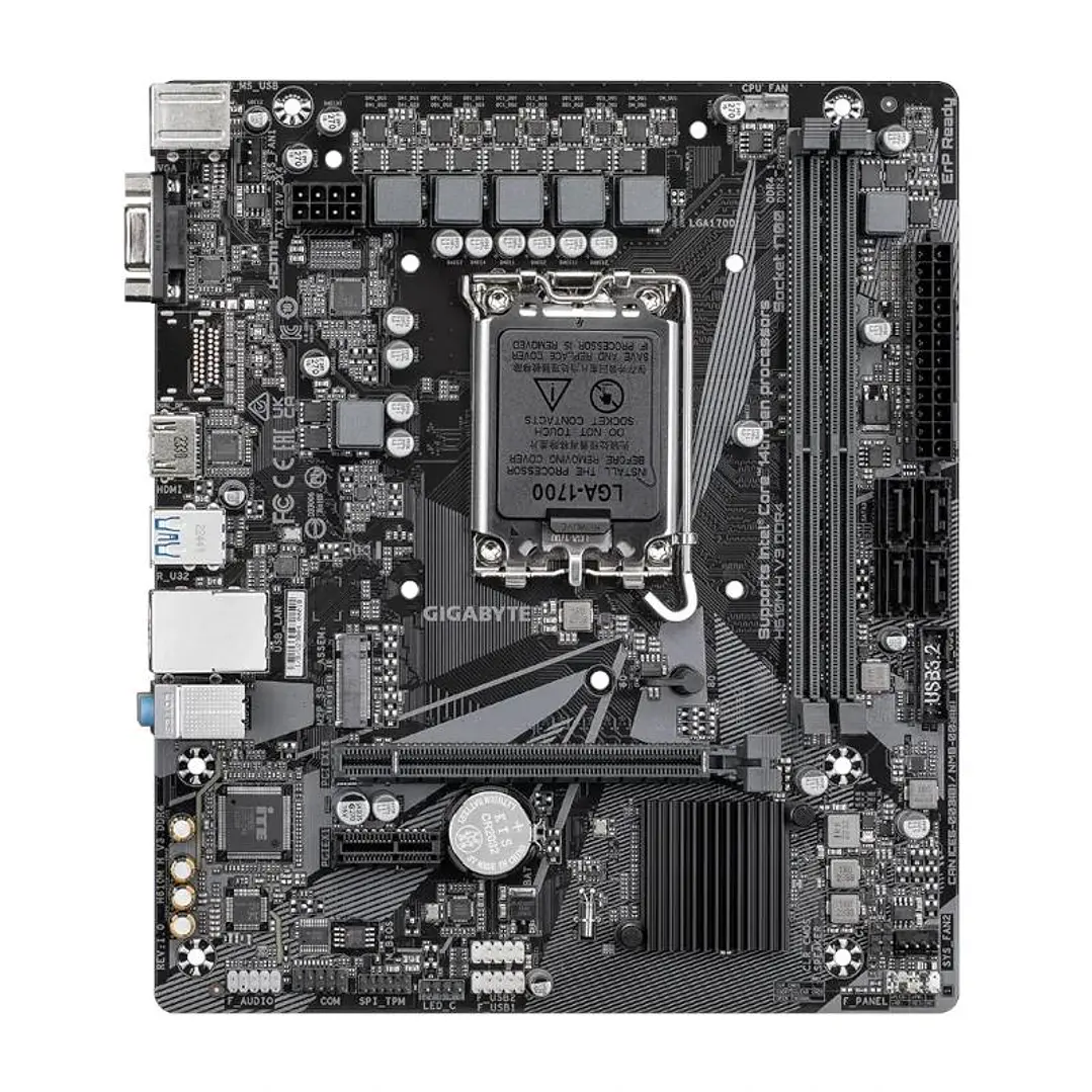 Gigabyte Placa Base H610M H V3 DDR4  mATX 1700 2