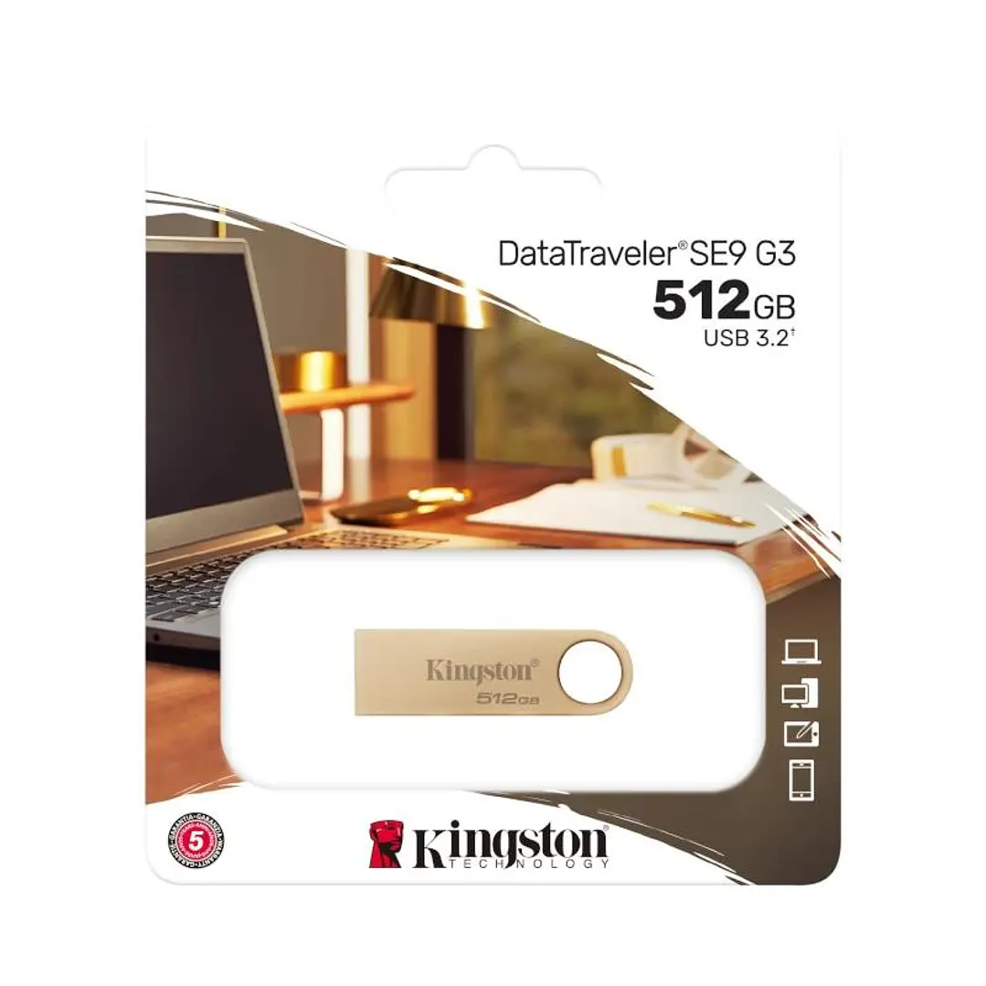 Kingston DataTraveler SE9 G3 512GB USB 3.2 Gen1 3