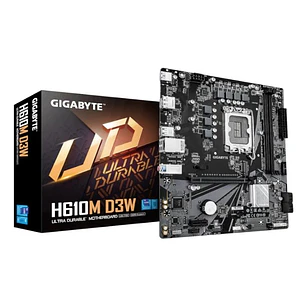 Gigabyte Placa Base H610M D3W DDR5 mATX 1700