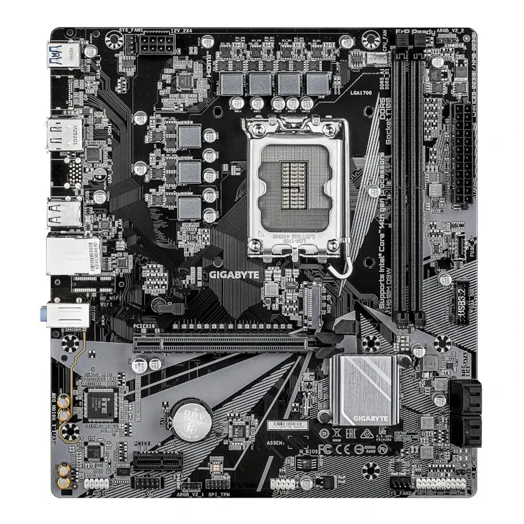 Gigabyte Placa Base H610M D3W DDR5 mATX 1700 2