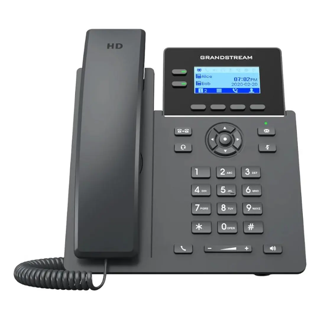 GrandStream Telf IP GRP2602G PoE 2xGb ZTP 2 líneas 1