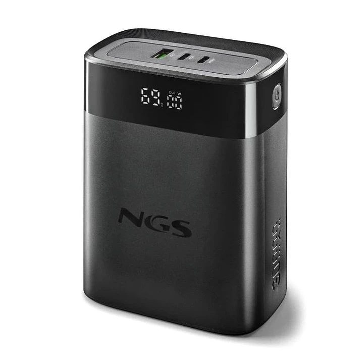 NGS BATERIA EXTERNA PORTATIL CARGA RAPIDA 140W 1