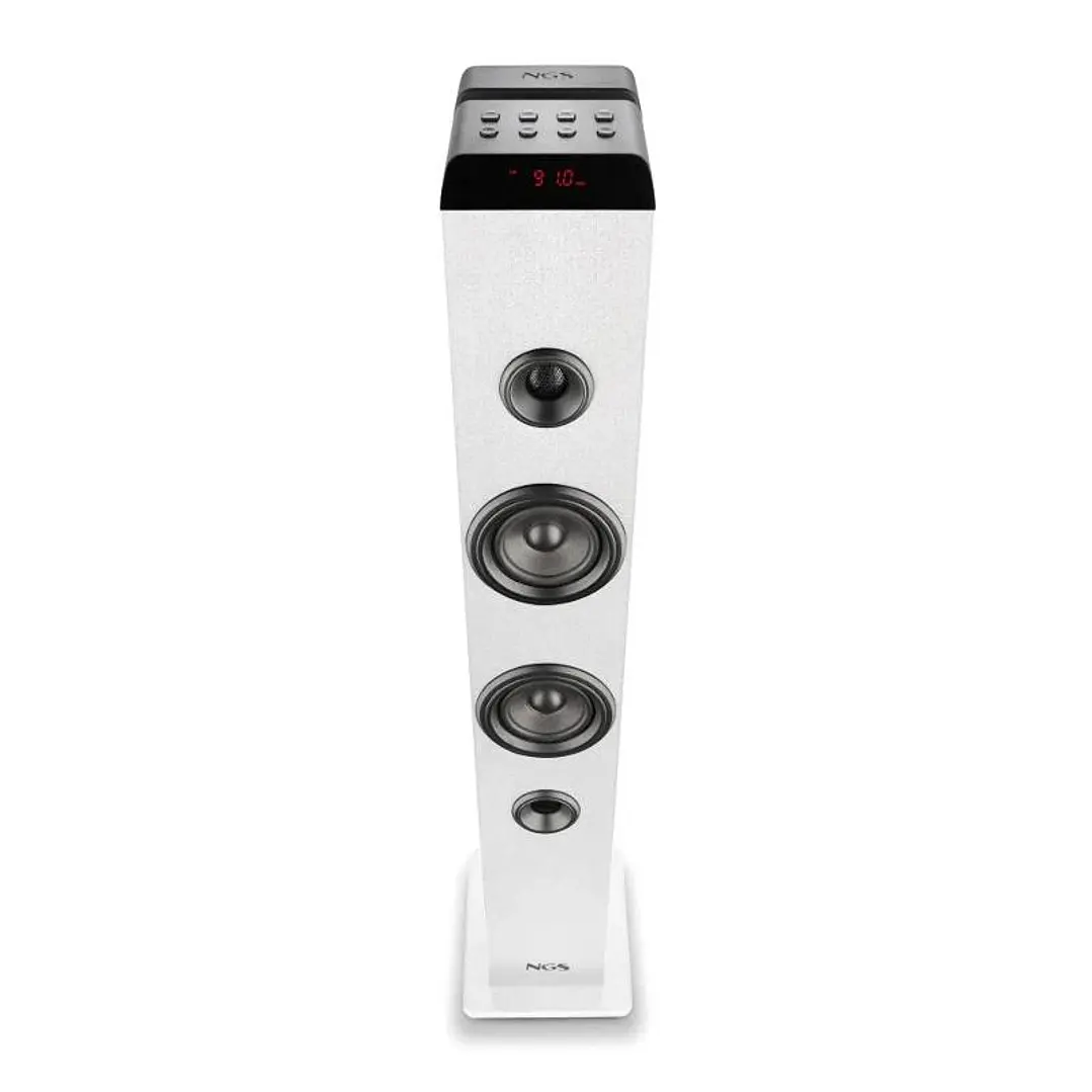 NGS Torre Sonido SKYCHARM PRO 50W  BT Blanco 2